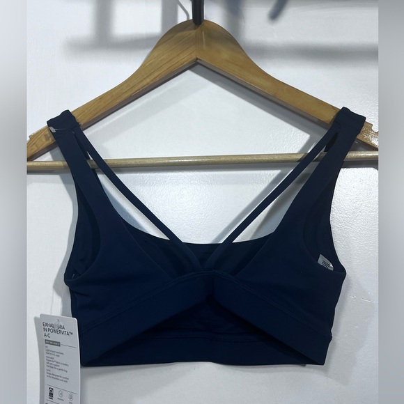 Athleta Blue Sports Bra with Racerback Design - Picture 7 of 8